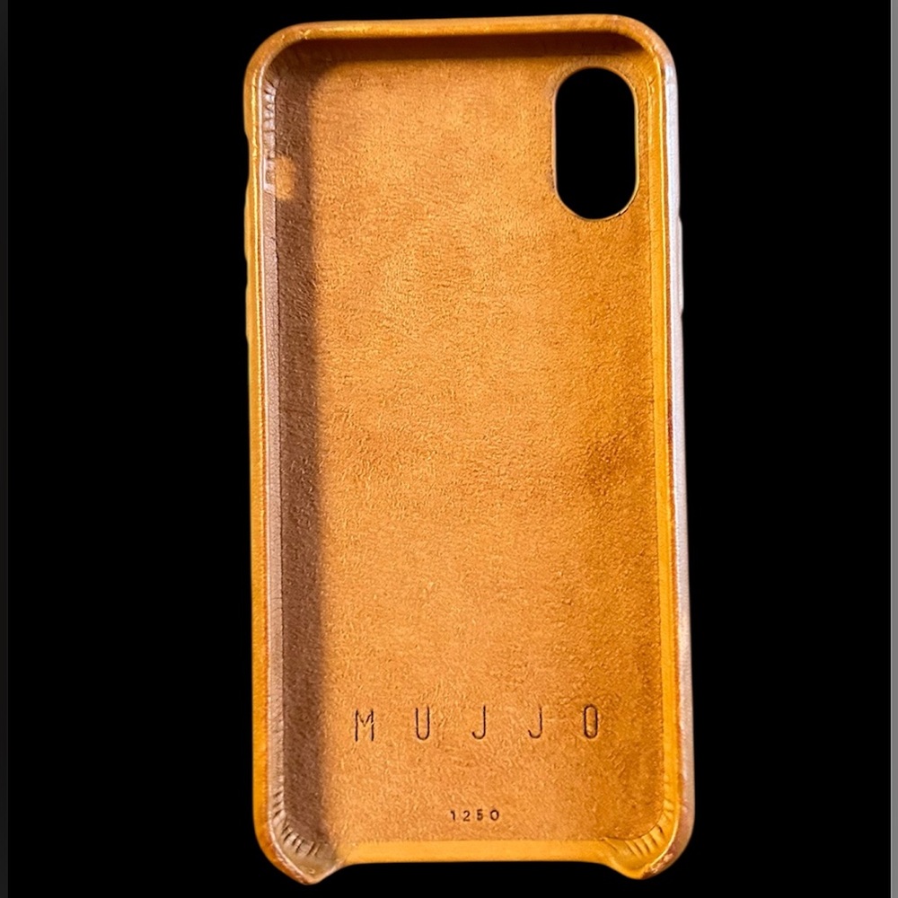Tan Leather Wallet Phone Case for Iphone X